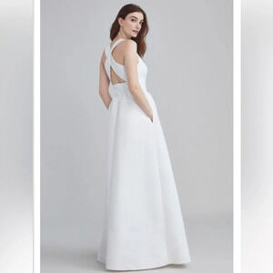 Amsale Fiona dress in ballet pink size 24